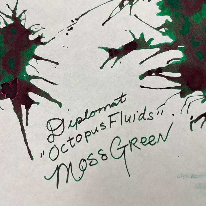Diplomat Ink Bottle - Moss Green - 30 ml - Pen Boutique Ltd