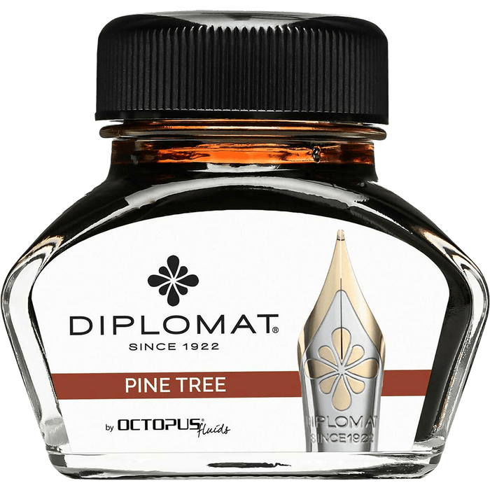 Diplomat Ink Bottle - Pine Tree - 30 ml - Pen Boutique Ltd