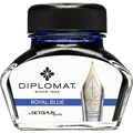 Diplomat Ink Bottle - Royal Blue - 30 ml - Pen Boutique Ltd