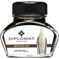 Diplomat Ink Bottle - Sepia Black - 30 ml - Pen Boutique Ltd