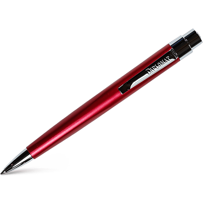 Diplomat Magnum Ballpoint Pen - Burned Red - Pen Boutique Ltd