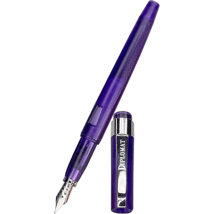 Diplomat Magnum Demo Fountain Pen - Purple - Pen Boutique Ltd