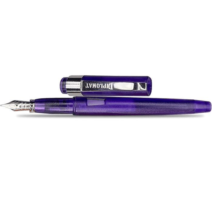 Diplomat Magnum Demo Fountain Pen - Purple - Pen Boutique Ltd