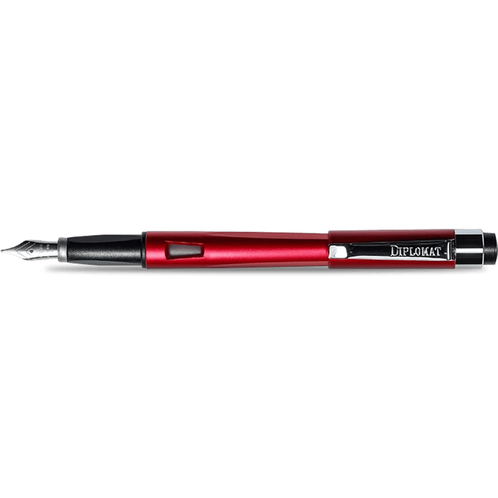 Diplomat Magnum Fountain Pen - Burned Red - Pen Boutique Ltd