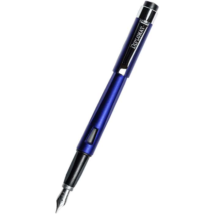 Diplomat Magnum Fountain Pen - Indigo Blue - Pen Boutique Ltd