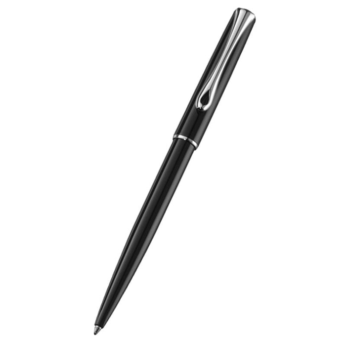 Diplomat Traveller EasyFLOW Ballpoint Pen - Black Lacquer - Pen Boutique Ltd