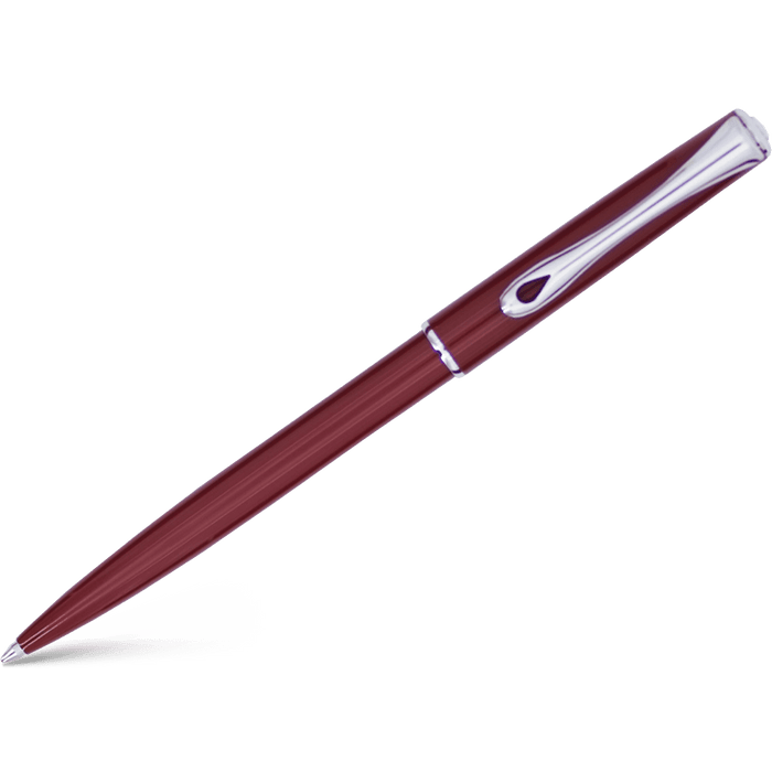 Diplomat Traveller EasyFLOW Ballpoint Pen - Dark Red - Pen Boutique Ltd