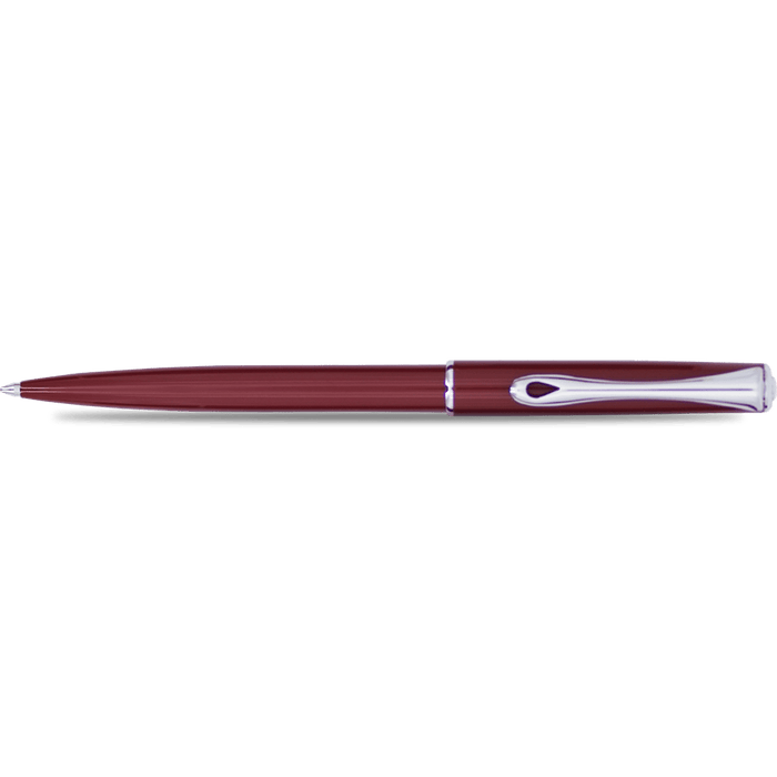 Diplomat Traveller EasyFLOW Ballpoint Pen - Dark Red - Pen Boutique Ltd