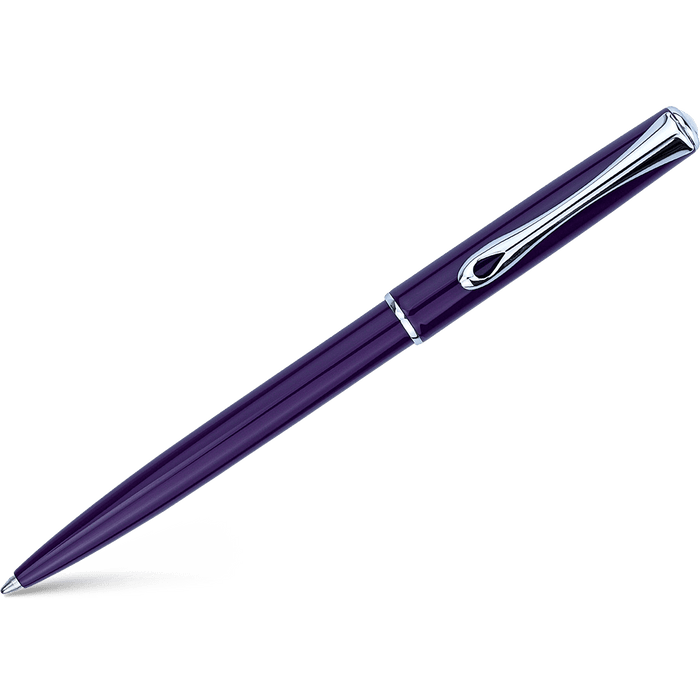 Diplomat Traveller EasyFLOW Ballpoint Pen - Deep Purple - Pen Boutique Ltd
