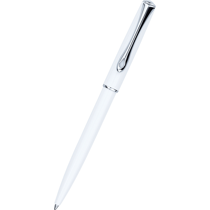 Diplomat Traveller EasyFLOW Ballpoint Pen - Snowwhite - Pen Boutique Ltd
