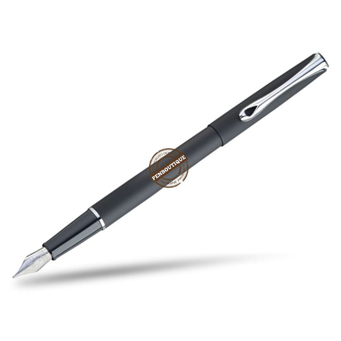 Diplomat Traveller Fountain Pen - Lapis Black - Pen Boutique Ltd