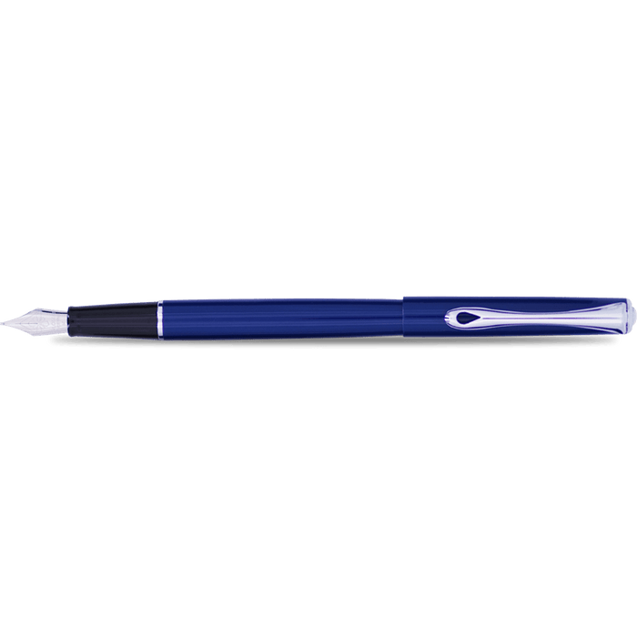 Diplomat Traveller Fountain Pen - Navy Blue - Pen Boutique Ltd
