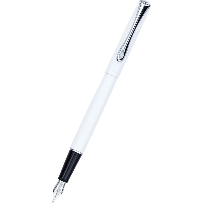 Diplomat Traveller Fountain Pen - Snowwhite - Pen Boutique Ltd