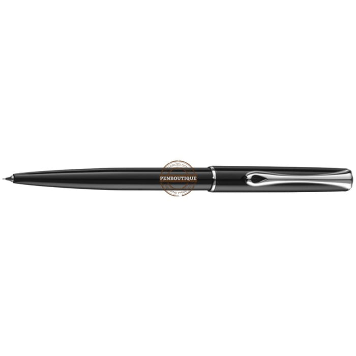 Diplomat Traveller Mechanical Pencil - Black Lacquer - 0.5 mm - Pen Boutique Ltd