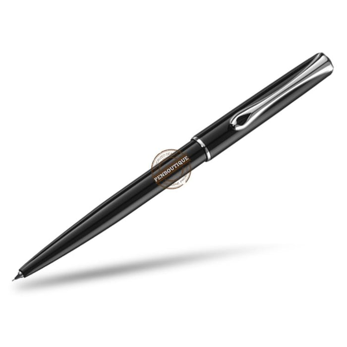 Diplomat Traveller Mechanical Pencil - Black Lacquer - 0.5 mm - Pen Boutique Ltd