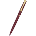 Diplomat Traveller Mechanical Pencil - Dark Red - Gold - Pen Boutique Ltd
