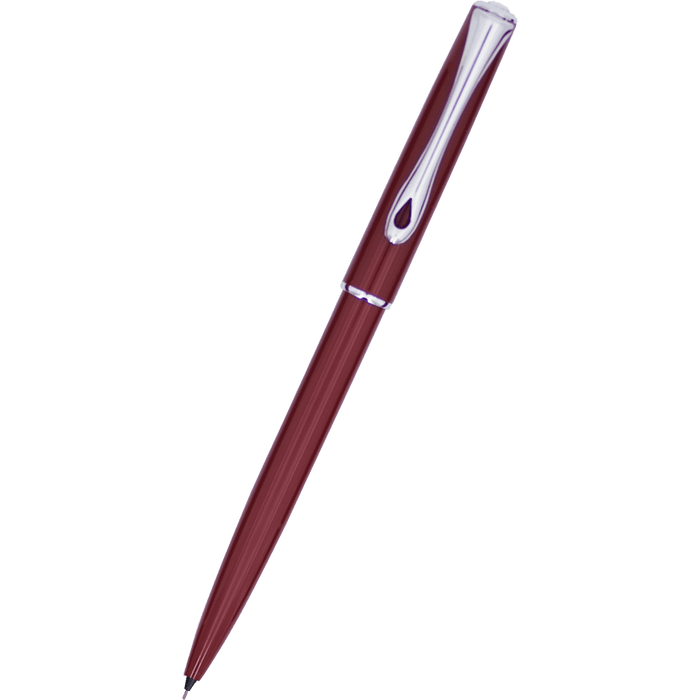 Diplomat Traveller Mechanical Pencil - Dark Red - Pen Boutique Ltd