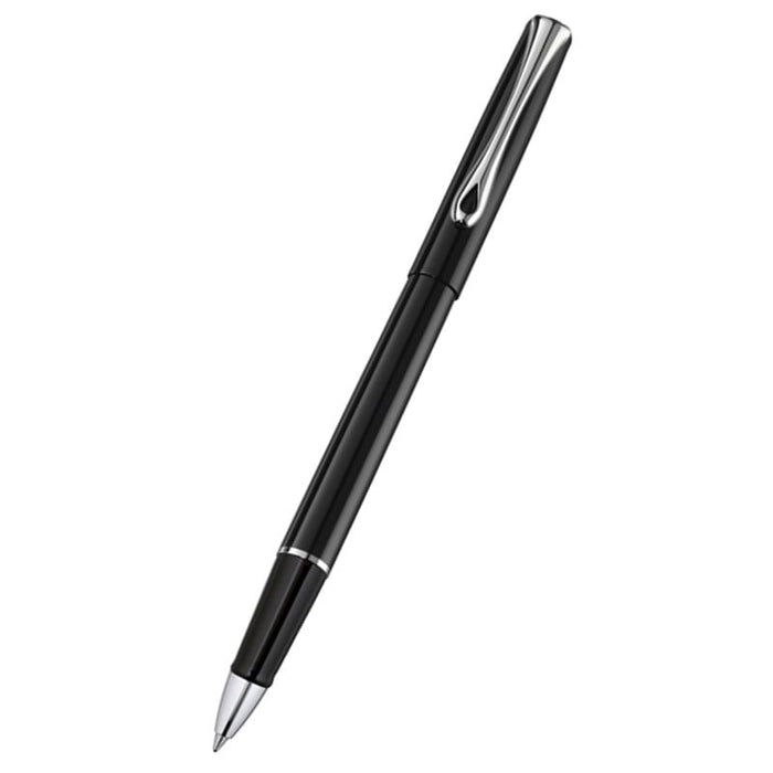 Diplomat Traveller Rollerball Pen - Black Lacquer - Pen Boutique Ltd
