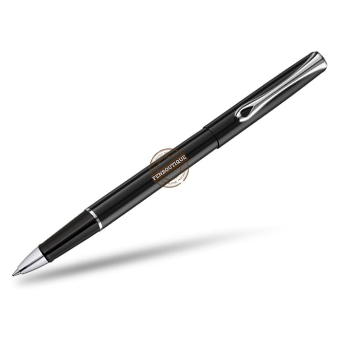 Diplomat Traveller Rollerball Pen - Black Lacquer - Pen Boutique Ltd