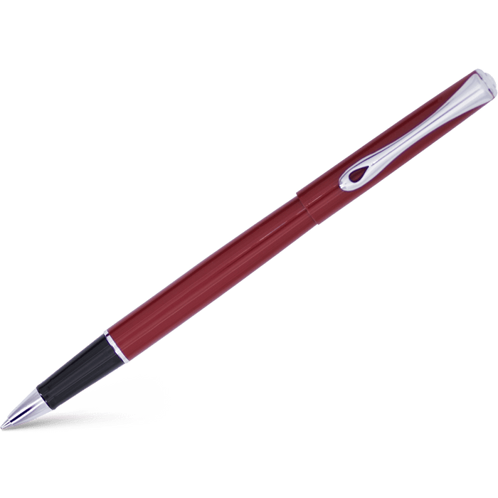 Diplomat Traveller Rollerball Pen - Dark Red - Pen Boutique Ltd