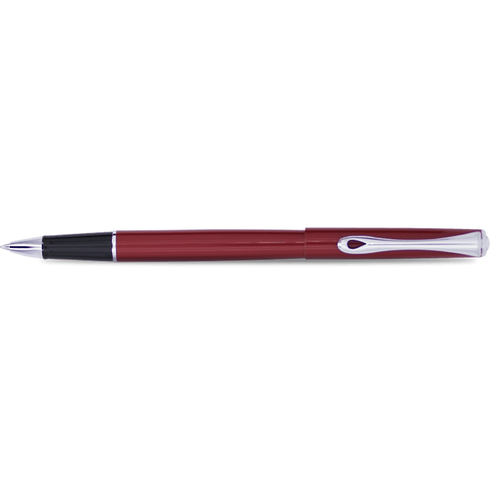 Diplomat Traveller Rollerball Pen - Dark Red - Pen Boutique Ltd