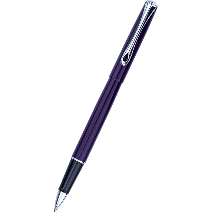 Diplomat Traveller Rollerball Pen - Deep Purple - Pen Boutique Ltd