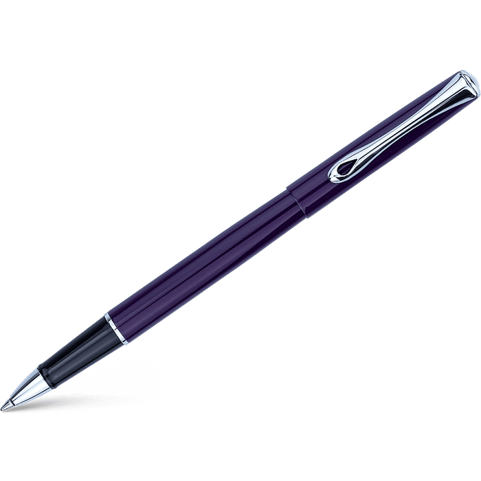 Diplomat Traveller Rollerball Pen - Deep Purple - Pen Boutique Ltd