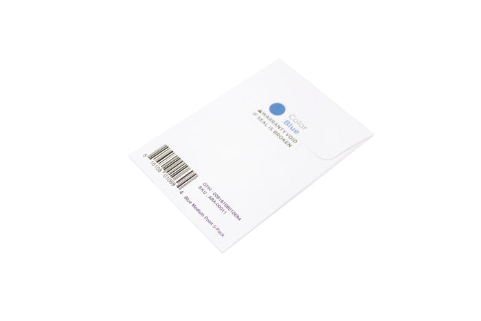 Livescribe Echo Smart Pen Ink Cartridges 5-pack Blue Medium (back)