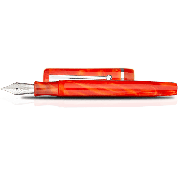 Edison Beaumont Fountain Pen - Fireball - Pen Boutique Ltd