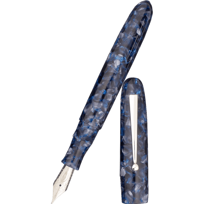 Edison Collier Fountain Pen - Nighthawk - Stainless Steel Nib - Pen Boutique Ltd