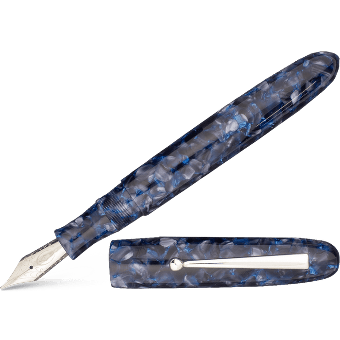 Edison Collier Fountain Pen - Nighthawk - Stainless Steel Nib - Pen Boutique Ltd