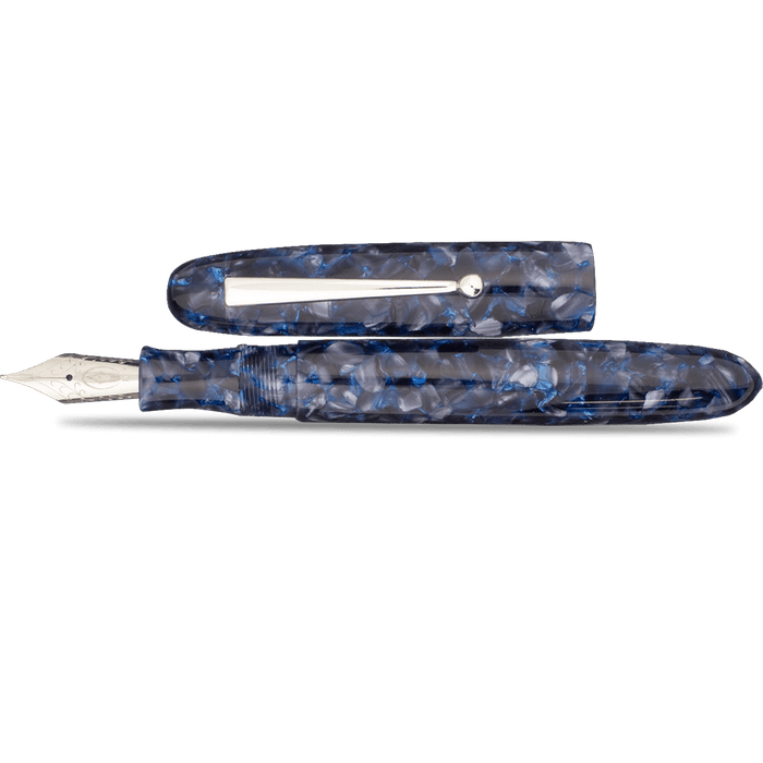Edison Collier Fountain Pen - Nighthawk - Stainless Steel Nib - Pen Boutique Ltd
