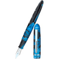 Edison Menlo Fountain Pen - Blue Grotto - Pen Boutique Ltd