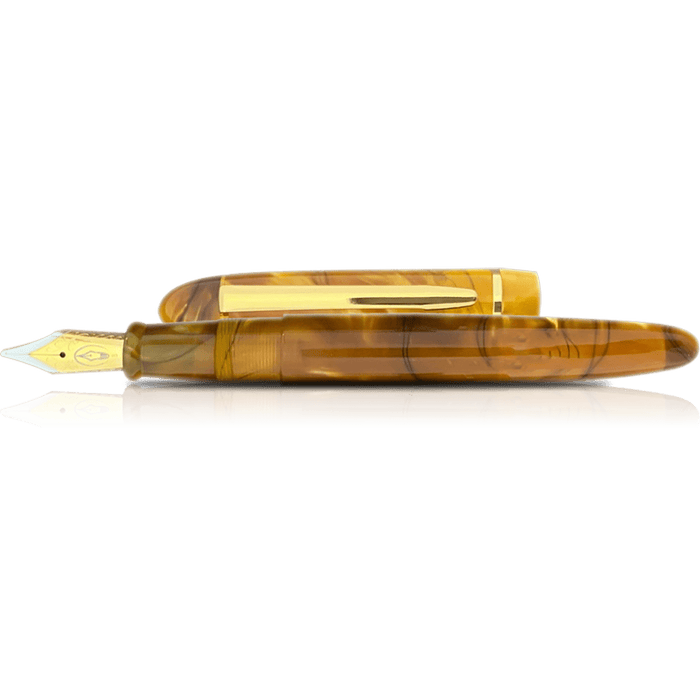 Edison Menlo Fountain Pen - Sweet Honey - Pen Boutique Ltd