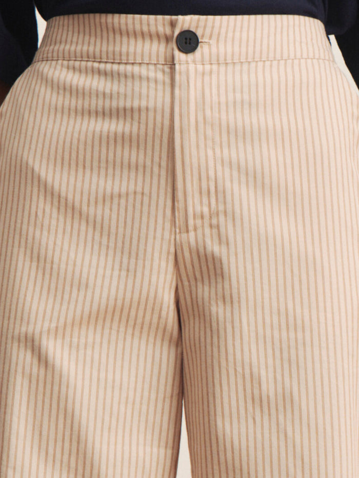 Eloise Stripe Trouser Dark Opal Pinstripe