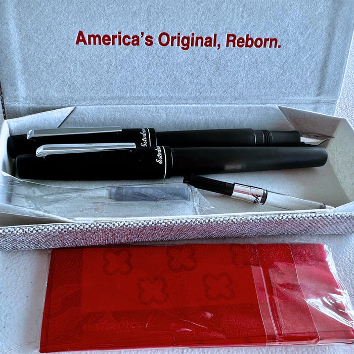Esterbrook Camden Fountain Pen & Rollerball SET - Graphite - Pen Boutique Ltd