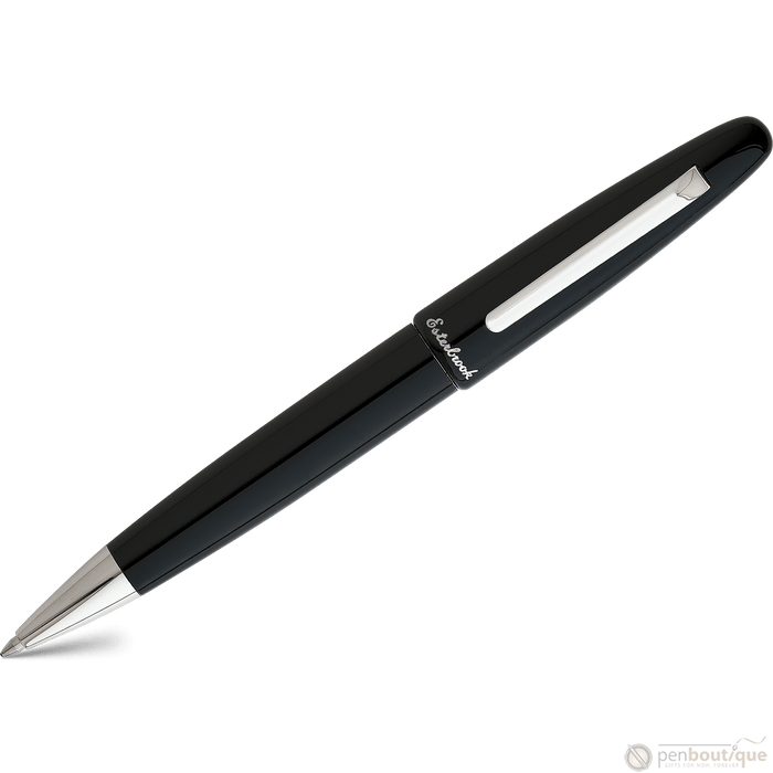 Esterbrook Estie Ballpoint Pen - Ebony - Palladium Trim - Pen Boutique Ltd