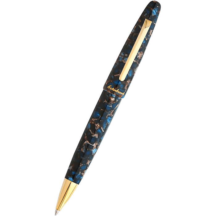 Esterbrook Estie Ballpoint Pen - Nouveau Bleu - Gold Trim - Pen Boutique Ltd