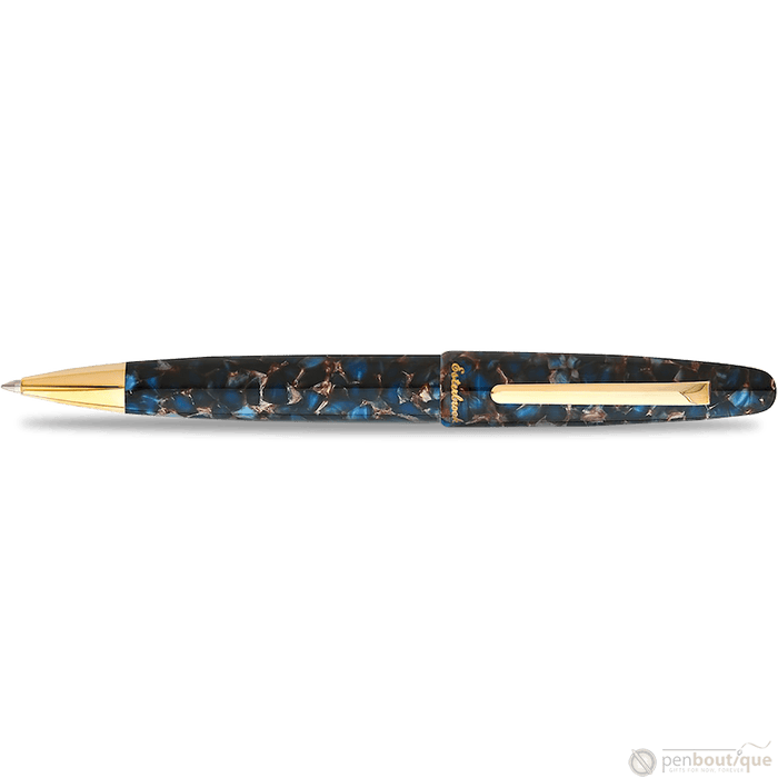 Esterbrook Estie Ballpoint Pen - Nouveau Bleu - Gold Trim - Pen Boutique Ltd
