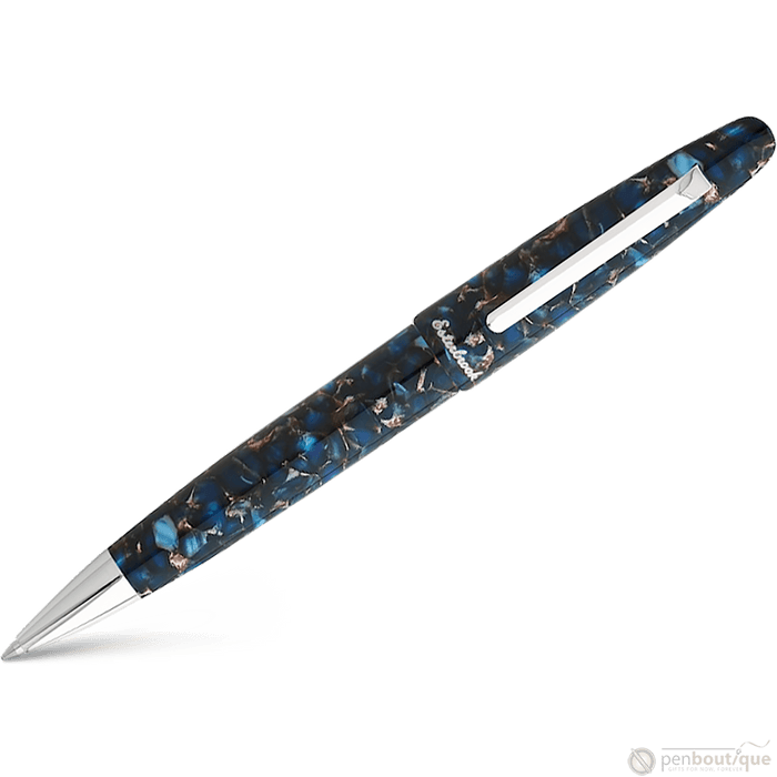 Esterbrook Estie Ballpoint Pen - Nouveau Bleu - Palladium Trim - Pen Boutique Ltd