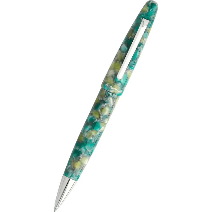 Esterbrook Estie Ballpoint Pen - Sea Glass - Palladium Trim - Pen Boutique Ltd
