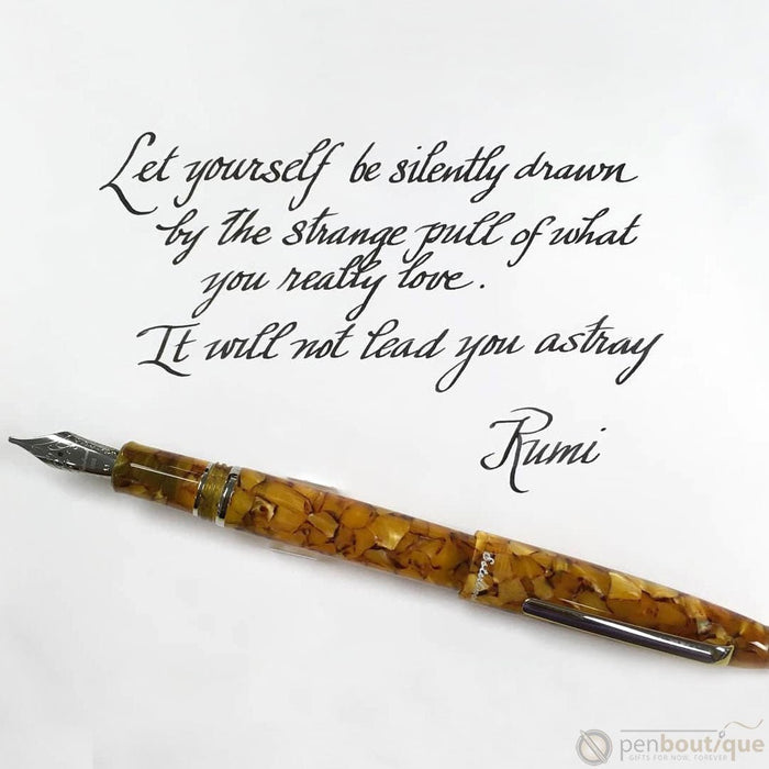 Esterbrook Estie Fountain Pen - Honeycomb - Silver Trim - Pen Boutique Ltd