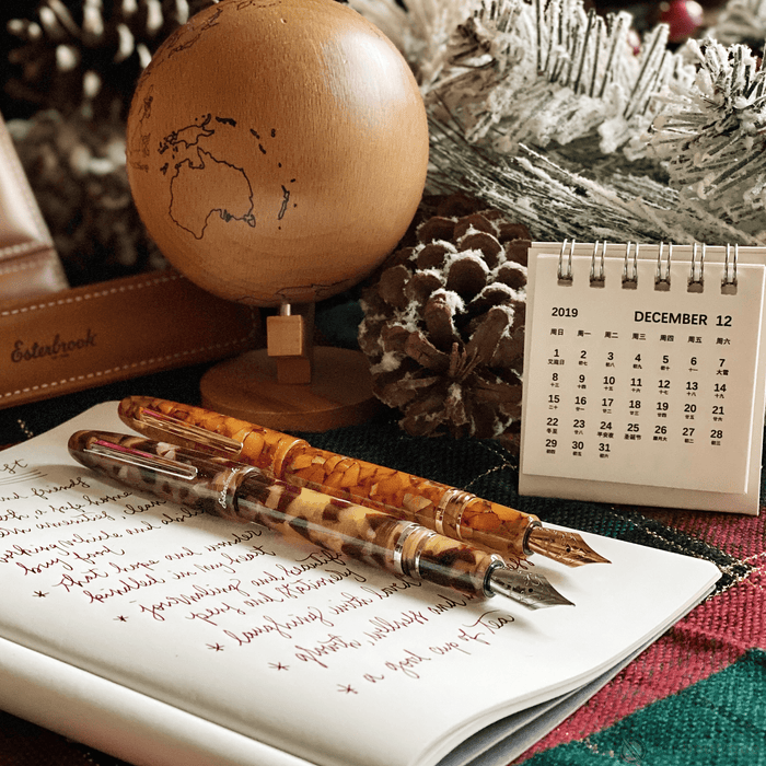 Esterbrook Estie Fountain Pen - Honeycomb - Silver Trim - Pen Boutique Ltd