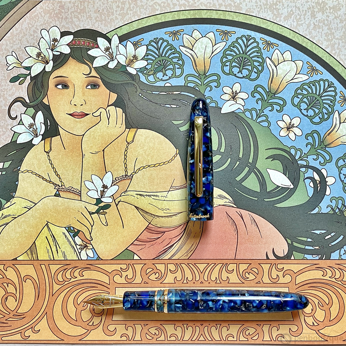 Esterbrook Estie Fountain Pen - Nouveau Bleu - Gold Trim - Pen Boutique Ltd