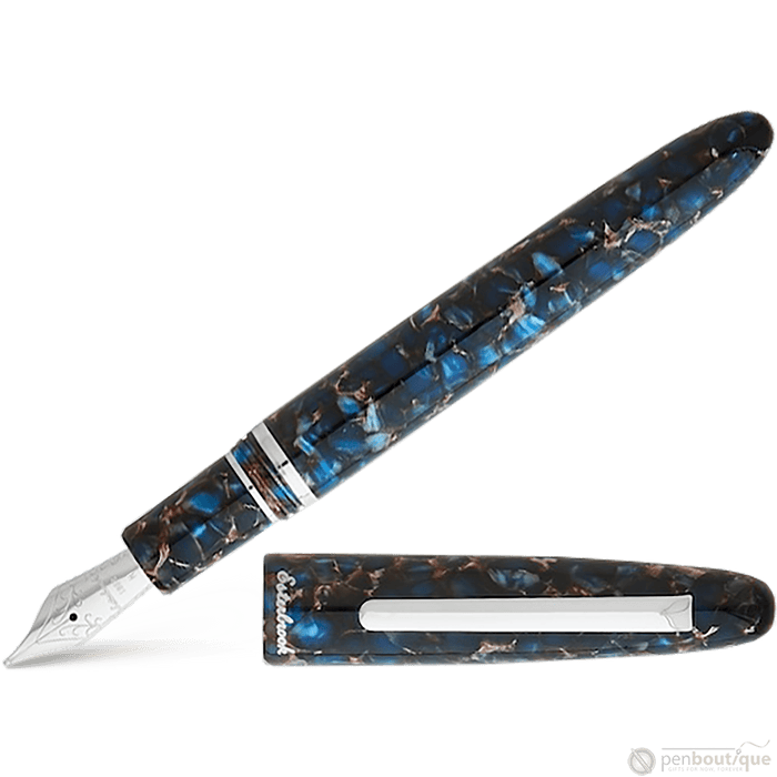 Esterbrook Estie Fountain Pen - Nouveau Bleu - Palladium Trim - Pen Boutique Ltd