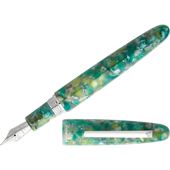 Esterbrook Estie Fountain Pen - Sea Glass - Palladium Trim - Oversized - Pen Boutique Ltd