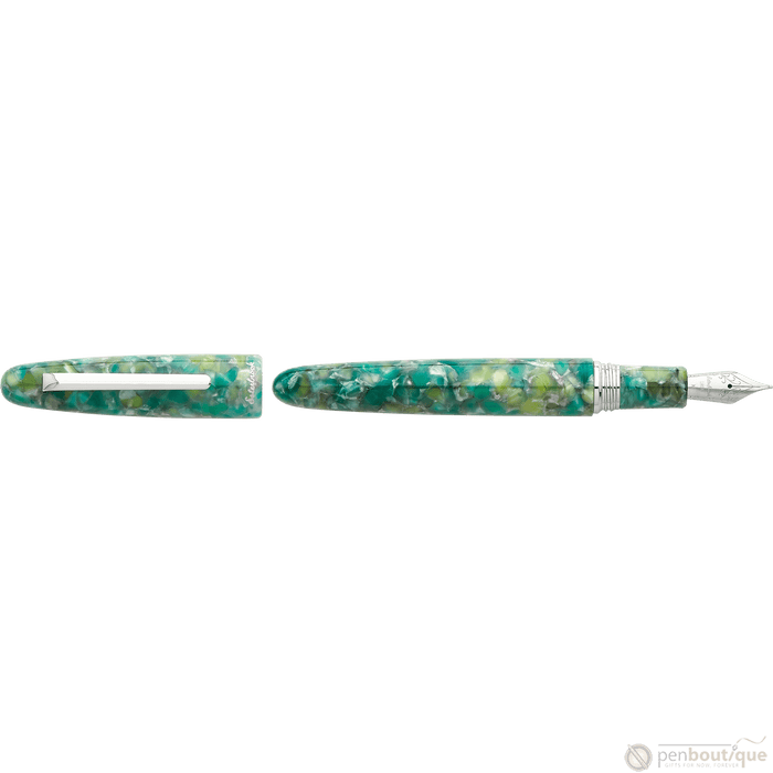 Esterbrook Estie Fountain Pen - Sea Glass - Palladium Trim - Oversized - Pen Boutique Ltd