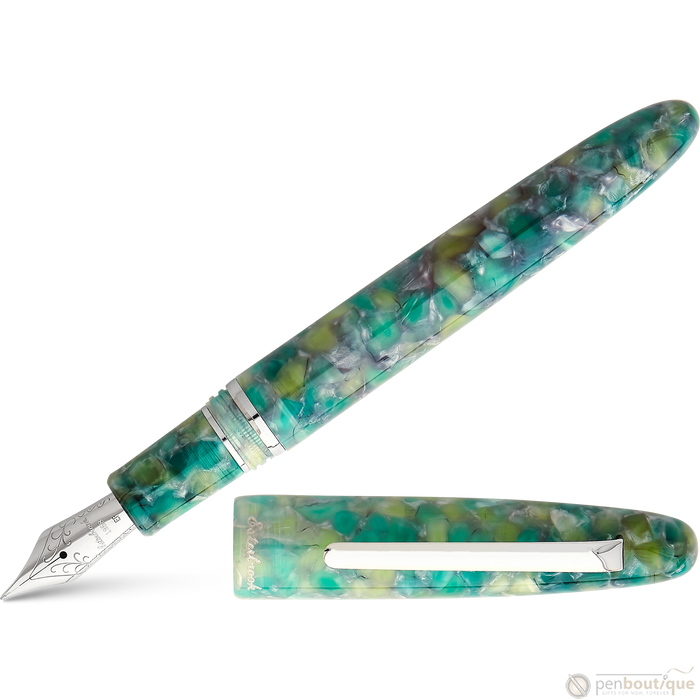 Esterbrook Estie Fountain Pen - Sea Glass - Palladium Trim - Pen Boutique Ltd