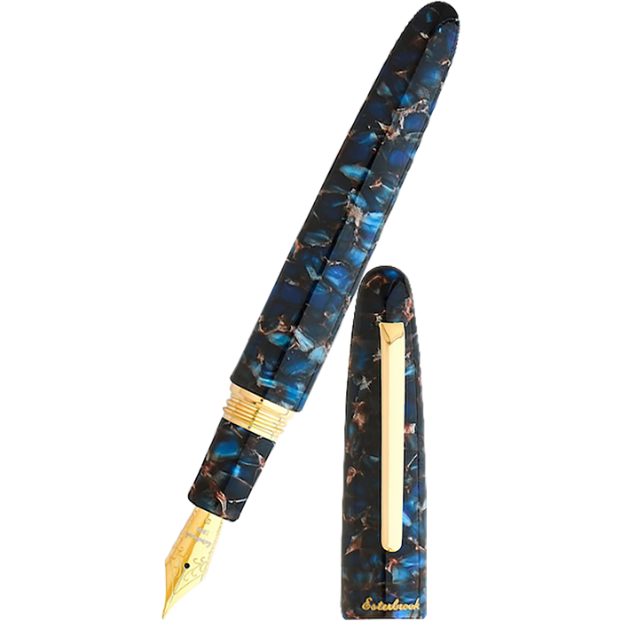 Esterbrook Estie OS Fountain Pen - Nouveau Bleu - Gold Trim - Pen Boutique Ltd