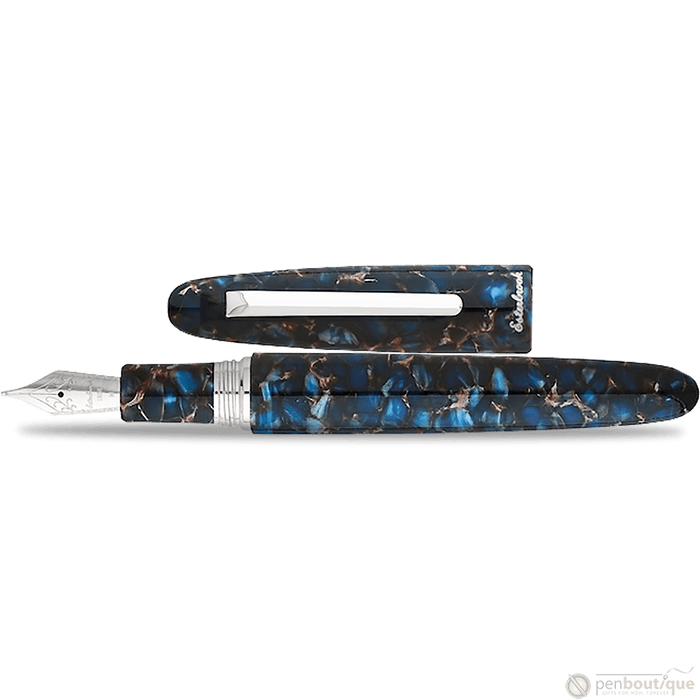 Esterbrook Estie OS Fountain Pen - Nouveau Bleu - Palladium Trim - Pen Boutique Ltd